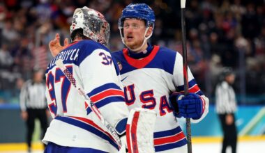 U.S. men's hockey stays unbeaten, is No. 2 seed for knockouts