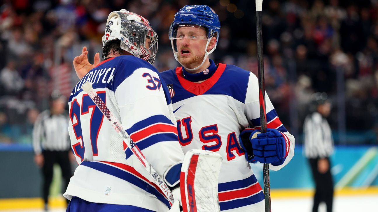 U.S. men's hockey stays unbeaten, is No. 2 seed for knockouts