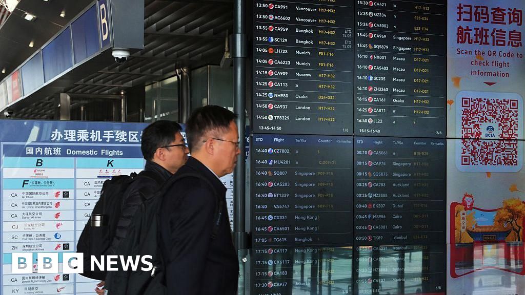 China confirms visa-free travel for UK and Canadian nationals - BBC