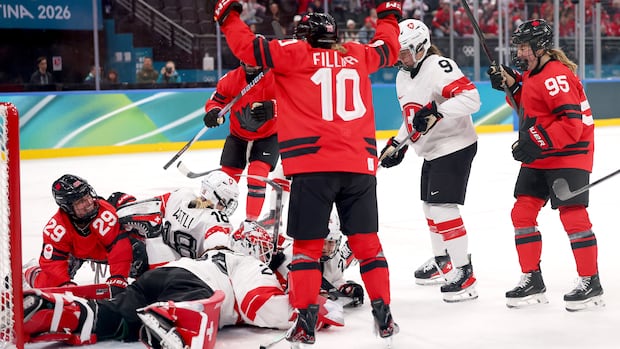 Canada hangs on to beat Switzerland, setting up gold-medal game with United States