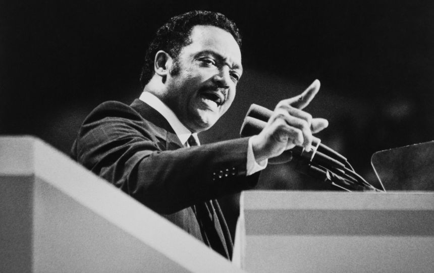 Presidential Candidate Rev. Jesse Jackson in 1988. (Photo by Andrea Mohin/CQ Roll Call via AP Images)