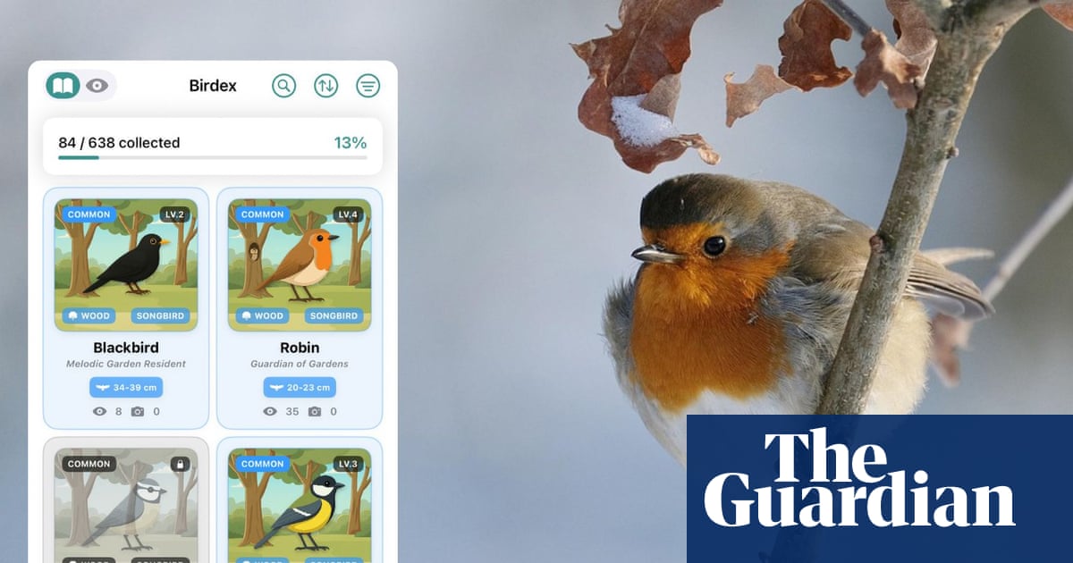 Gotta watch ‘em all? Pokémon-style app for birdwatching launches | Birdwatching