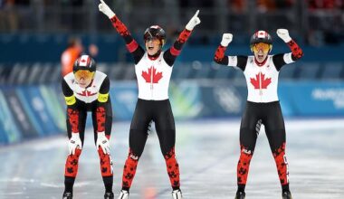 Canadian speed skating women capture gold for back-to-back Olympic titles in team pursuit