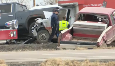 Pueblo County, Colorado pile-up crash, today: At least 4 killed on I-25 involving more than 30 vehicles in poor conditions Tuesday