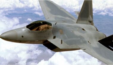 F-22s Filmed Arriving In England As War Fears With Iran Mount: WATCH
