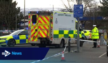 Air ambulance lands in Edinburgh Tesco car park after man knocked down