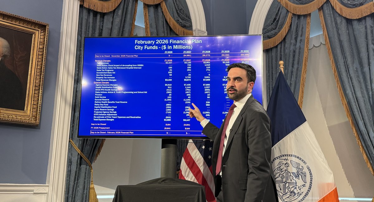 Mayor Mamdani threatens to raise NYC property taxes to plug budget gap