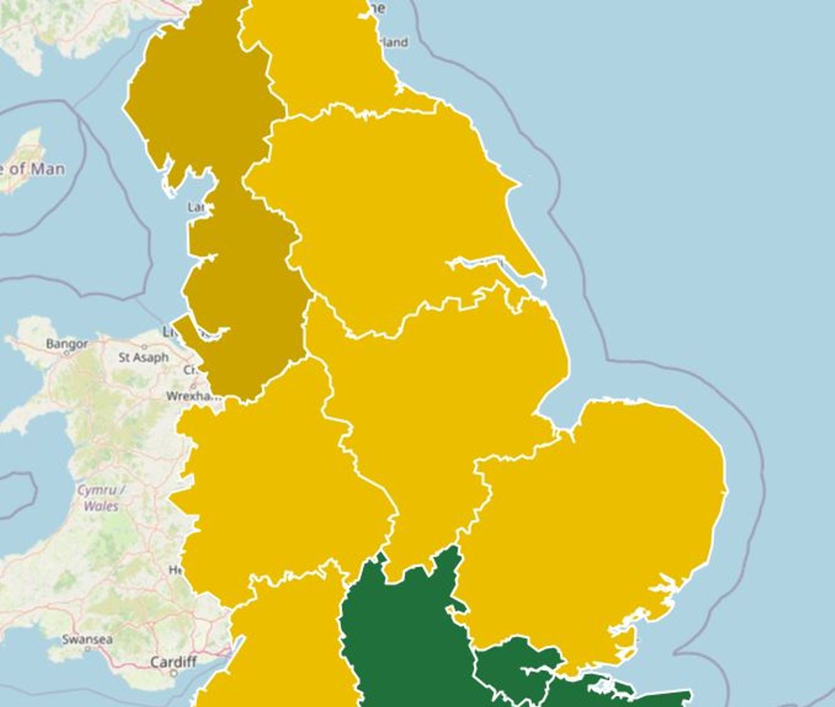 Met Office cold health alert from UKHSA