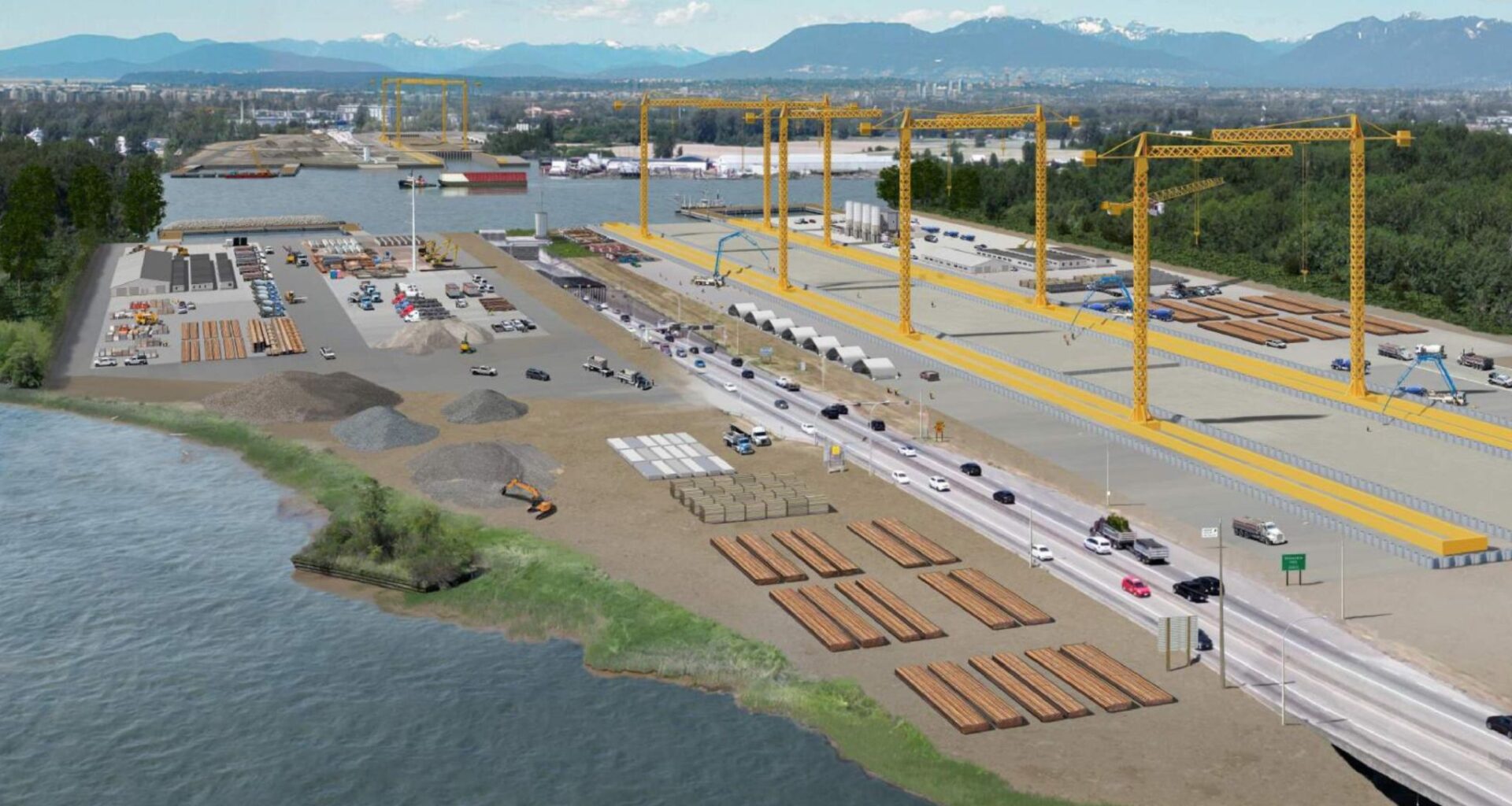 george massey tunnel new project