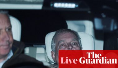 Police urge Andrew’s protection officers to come forward with what they ‘saw or heard’ – live updates | UK news