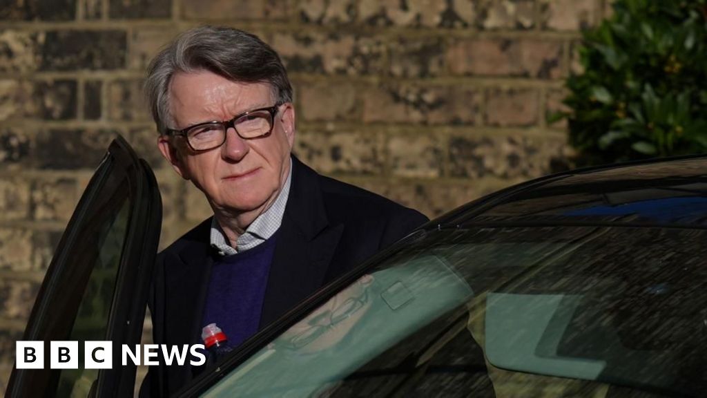 Lobbying firm co-founded by Mandelson goes into administration - BBC