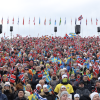 More than 50,000 people turned out for the world championships of cross country skiing in Trondheim, Norway this year