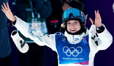Eileen Gu defends halfpipe gold for 6th career Olympic medal