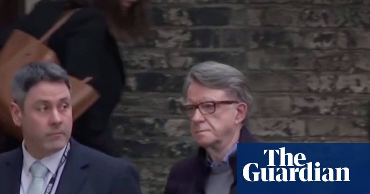 Peter Mandelson arrested on suspicion of misconduct in public office | UK news