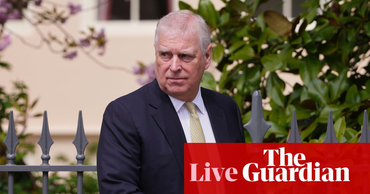 Government to release Andrew trade envoy documents amid fierce criticism of former prince in MPs’ debate – UK politics live | Politics