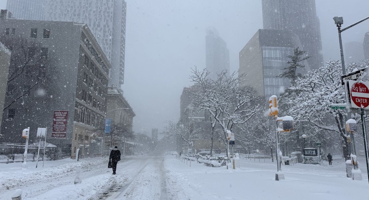 Even more snow is on the way to NYC as winter drags on, forecast says