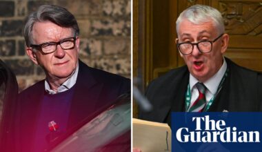 Commons speaker says he passed information to Met that Mandelson planned to flee UK | UK news