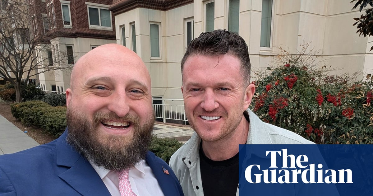 Trump administration meets with UK far-right activist Tommy Robinson | Tommy Robinson