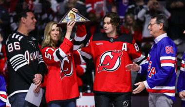 NJ Devils Fans Unload Soul-Crushing Boos On Gov. Mikie Sherrill During Jack Hughes USA Olympic Celebration