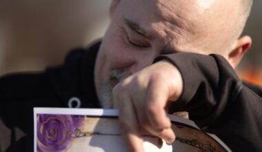 Tears, hugs outside Crown Royal plant after Amherstburg, Ont., workers complete last shift