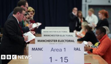 'Family voting' concerns raised by election observers in Gorton and Denton - BBC
