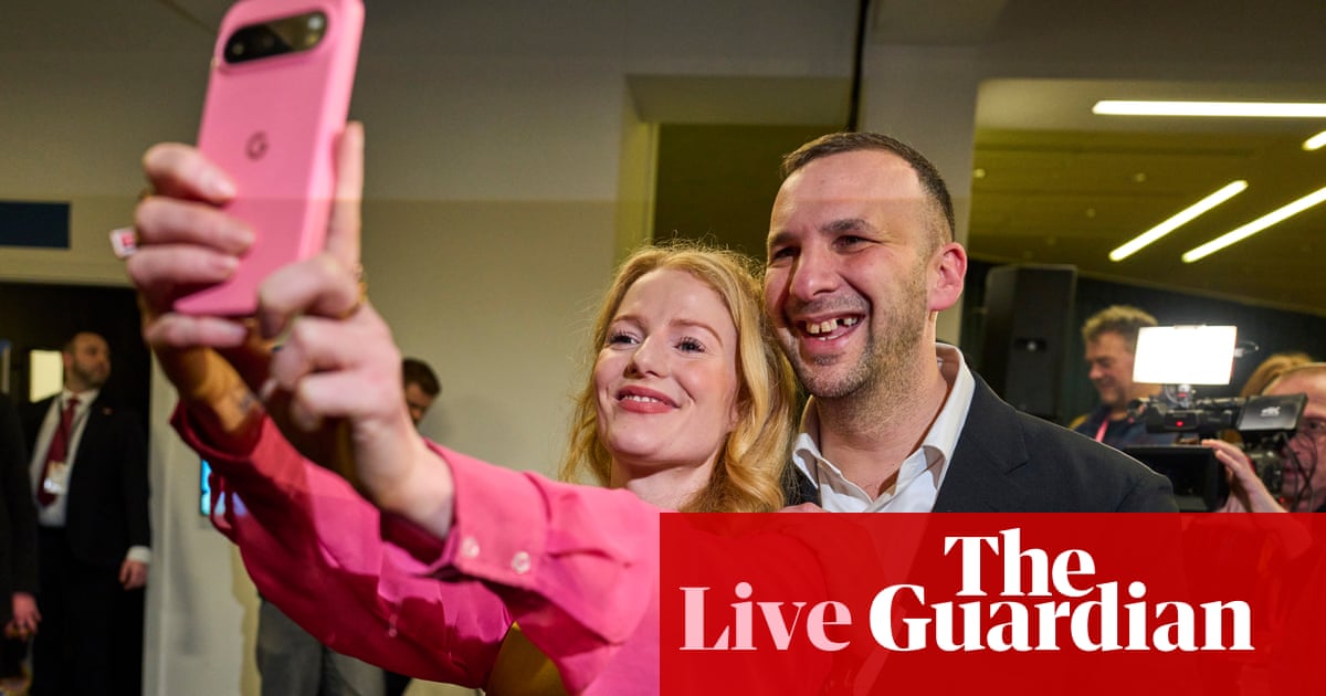 PM vows to ‘keep fighting’ after Greens sweep past Labour and Reform to win byelection – as it happened | Politics