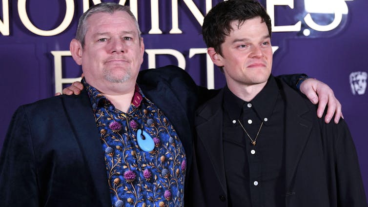 Davidson and Aramayo on the red carpet