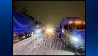 NC 100 cars wreck | Hundreds stranded after crashes on I-85 in Kannapolis close down interstate, national guard called to help