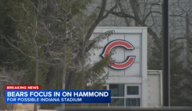 Chicago Bears news today: Indiana lawmakers focus on Hammond as potential Bears stadium site