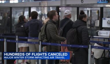 Chicago airports: Hundreds of flights canceled amid major nor'easter winter storm, confusion over TSA PreCheck, Global Entry