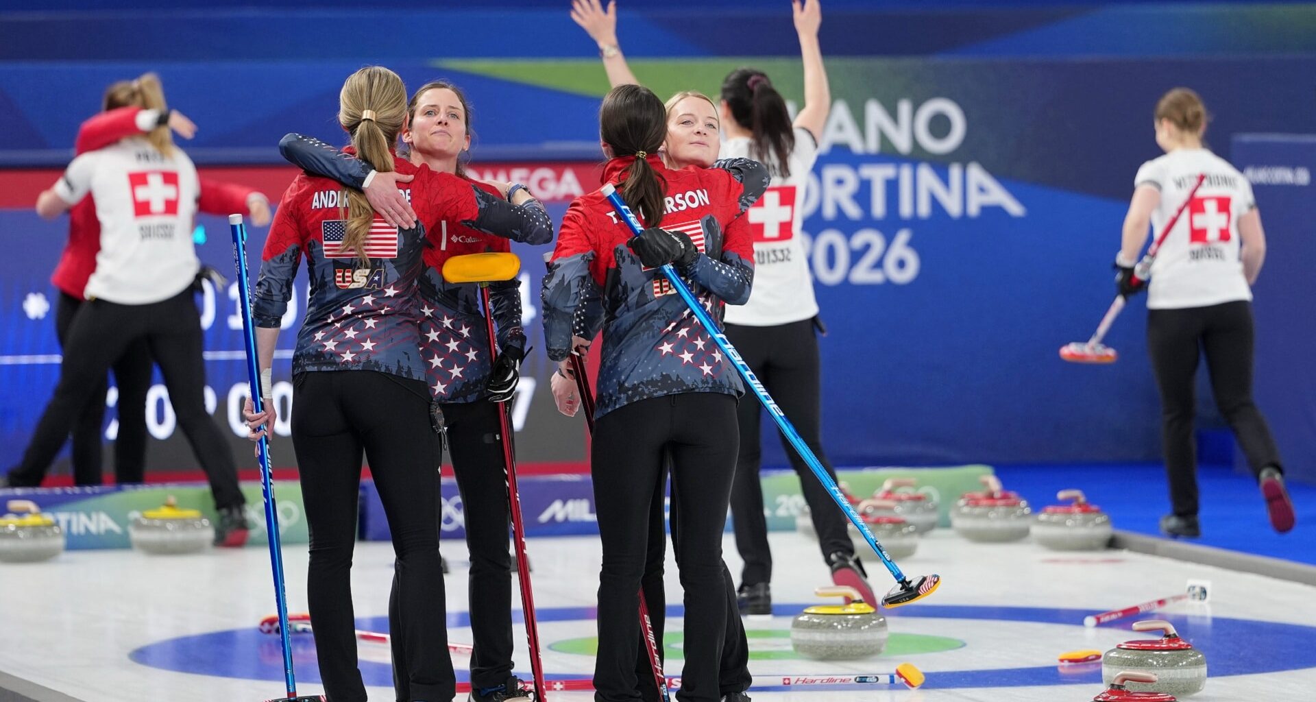 Women's Curling Semifinals: USA to play for bronze after loss to Switzerland; Swiss to face Sweden in gold medal game