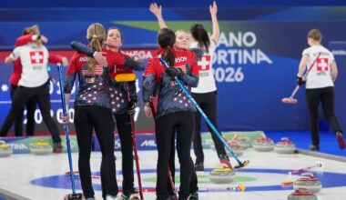 Women's Curling Semifinals: USA to play for bronze after loss to Switzerland; Swiss to face Sweden in gold medal game