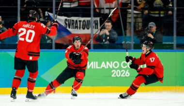 Canada survives massive scare from Czechia on Marner's OT winner