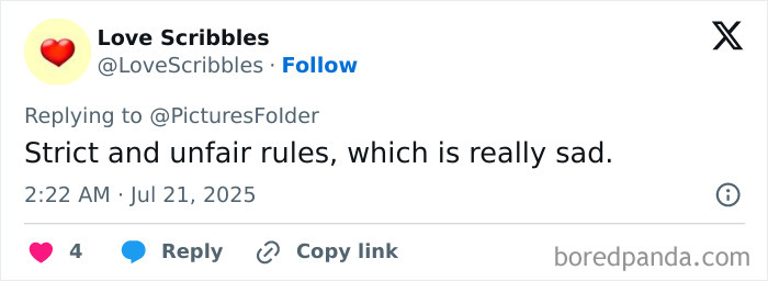 Tweet expressing sadness about strict and unfair North Korea public executions related to watching Squid Game.