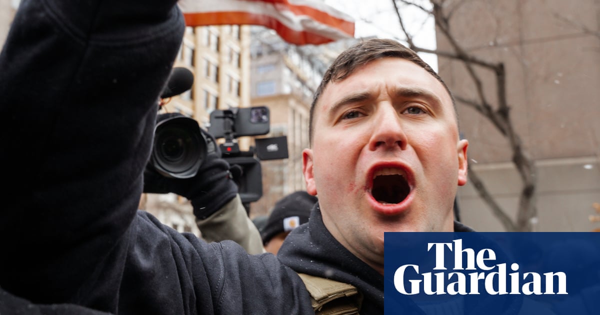 Far-right influencer and US Senate candidate arrested for damaging anti-ICE sculpture | Minnesota