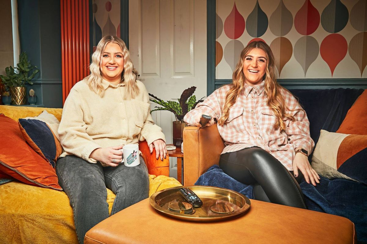 Gogglebox star Izzi Warner let slip her new boyfriend's name to big sister Ellie