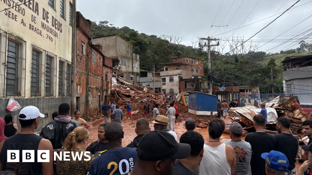 Floods and landslides in Brazil kill at least 25 - BBC