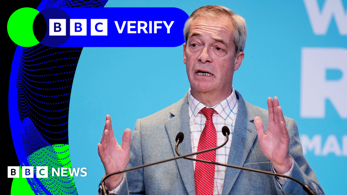 BBC Verify fact-check: Is Reform's Nigel Farage right to claim one million in UK 'don't speak any English’?