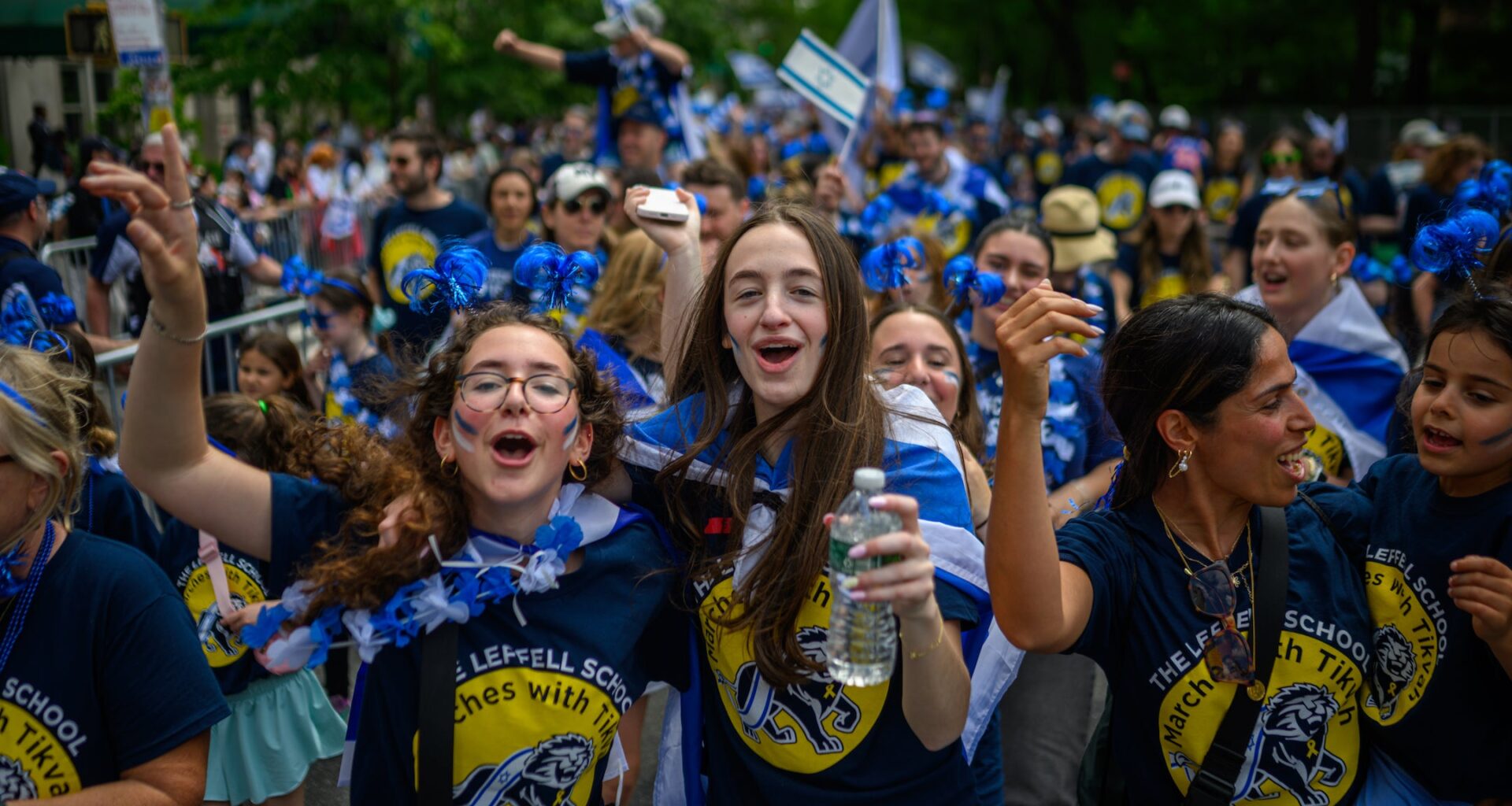 Supporters Take Part In New York City's Israel Day Parade