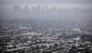 Winter storm in Southern California
