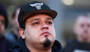 Kilmar Abrego appears in Baltimore for ICE check-in