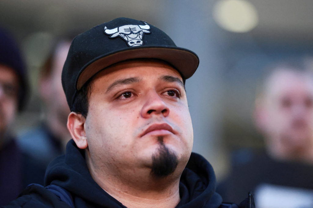 Kilmar Abrego appears in Baltimore for ICE check-in