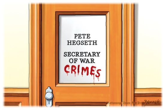 Cartoon by Clay Bennett Cartoon by Clay Bennett