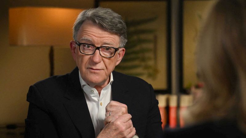 UK police searching two properties linked to Peter Mandelson over Epstein investigation