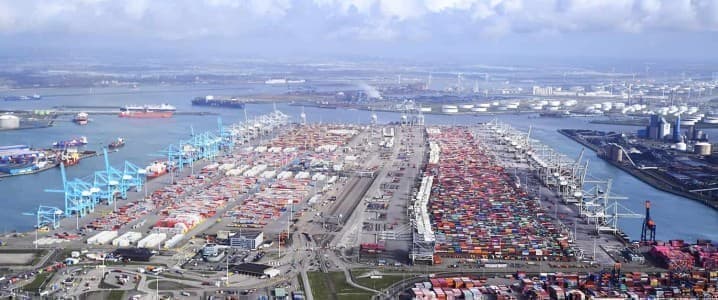 Rotterdam port