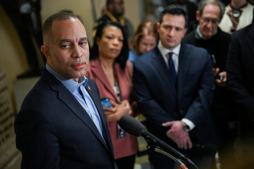 House Minority Leader Jeffries Holds Press Conference