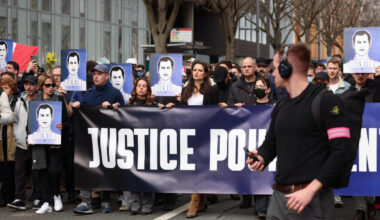 Live: More than 3000 march in Lyon for slain far-right activist Quentin Deranque