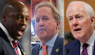 Senate GOP candidates in Texas rally with Trump, but leave without an endorsement