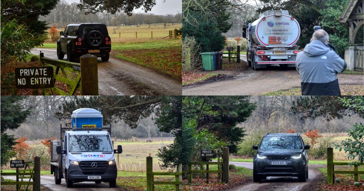 Frenzy of activity at Andrew Mountbatten-Windsor's new Norfolk home