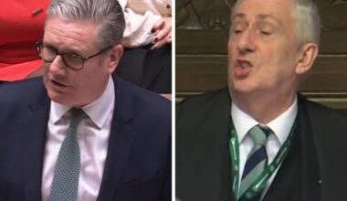 Keir Starmer scolded by Speaker for raising 'SNP embezzlement' at PMQs